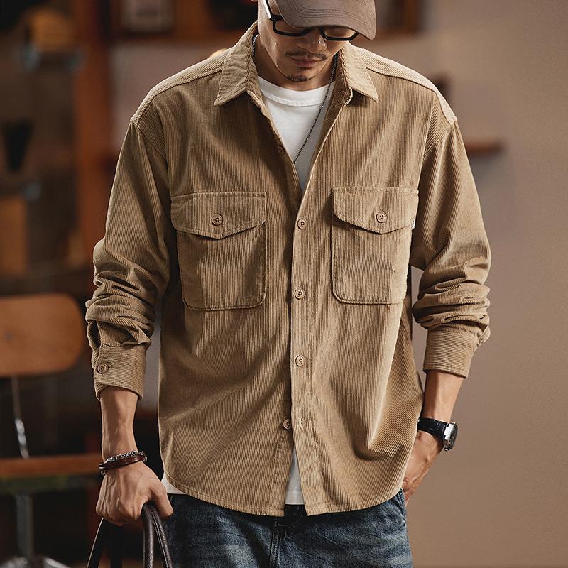 American Retro Heavyweight Work Jacket For Men